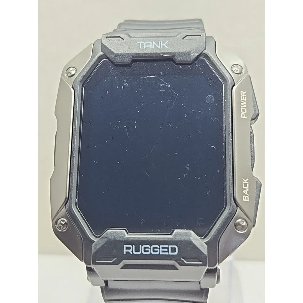 Kospet Tank M1 Pro Rugged Smartwatch Black 5ATM IP69K Fitness Tracker Watch Mens